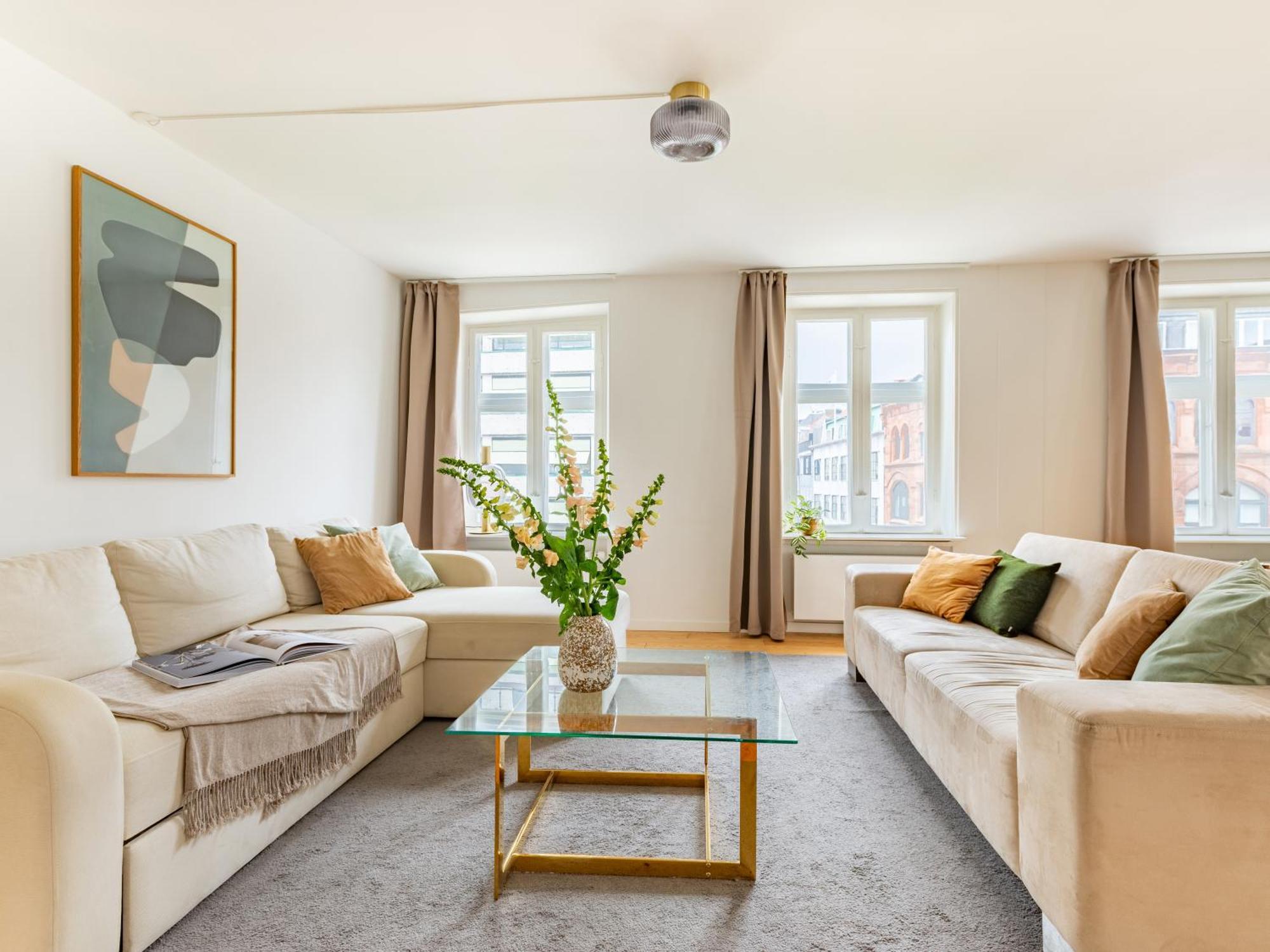 קופנהגן Sanders Regent - Chic Three-Bedroom Apartment Near Central Square מראה חיצוני תמונה
