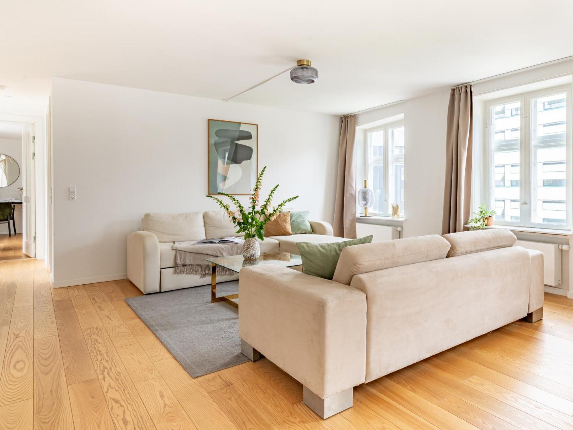 קופנהגן Sanders Regent - Chic Three-Bedroom Apartment Near Central Square מראה חיצוני תמונה